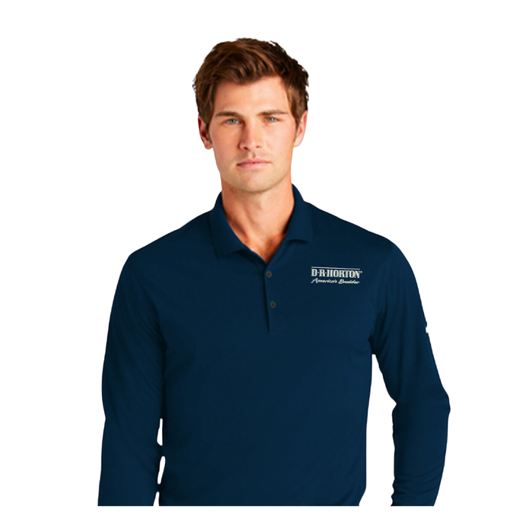 Men's Nike Long Sleeve Polo