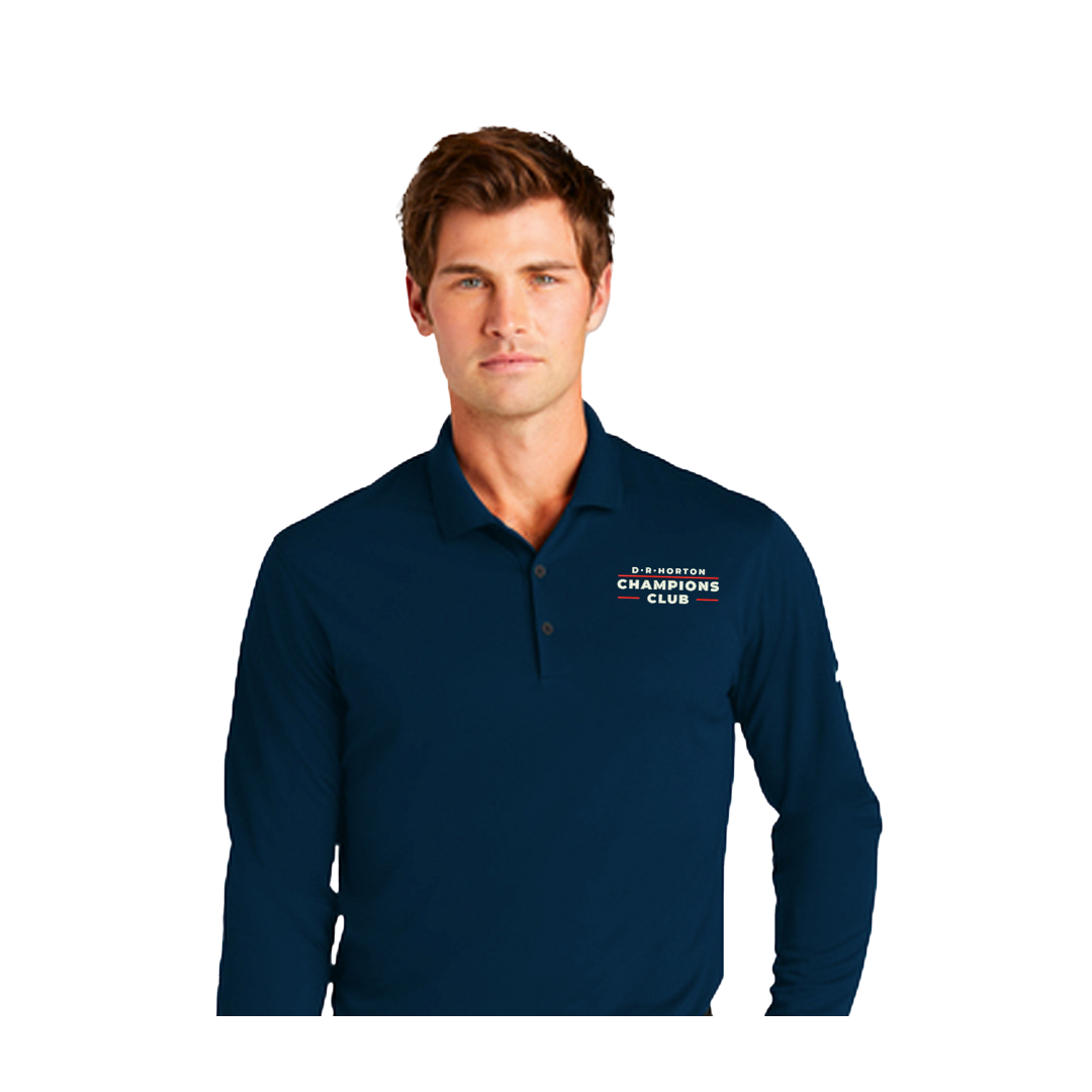 Men's Nike Long Sleeve Polo