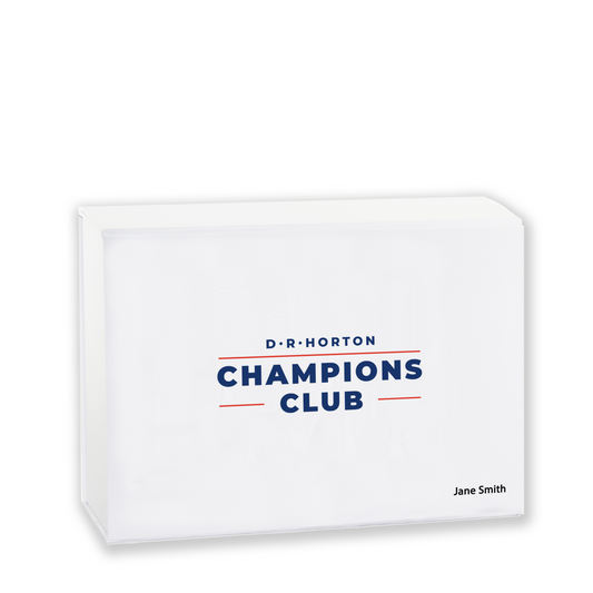 Champions Club White Soft Touch Box